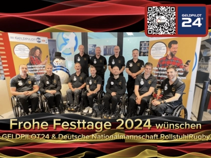 Frohe Weihnachten von der Nationalmannschaft & GELDPILOT24